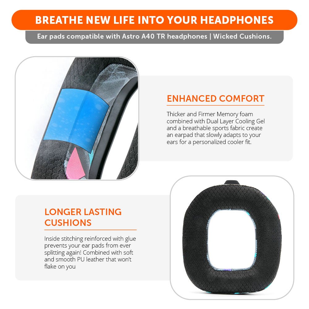Astro A40 TR Earpads - WC FreeZe Cooling Gel - Agenda365.com