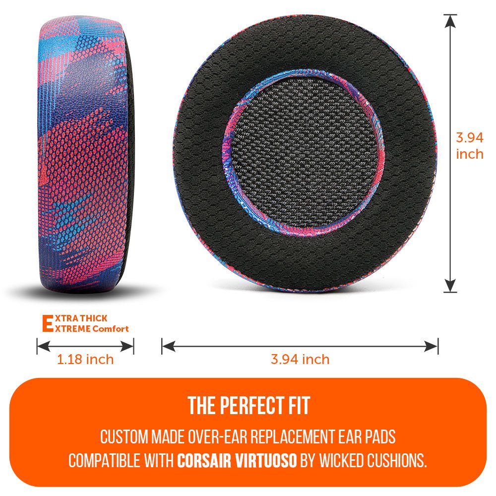 Corsair Virtuoso Earpads - WC FreeZe Cooling Gel - Agenda365.com