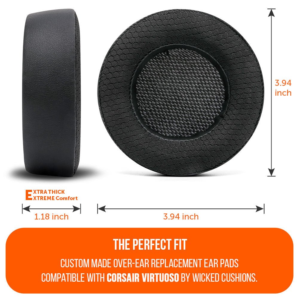 Corsair Virtuoso Earpads - WC FreeZe Cooling Gel - Agenda365.com