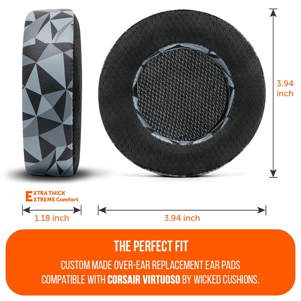 Corsair Virtuoso Earpads - WC FreeZe Cooling Gel - Agenda365.com