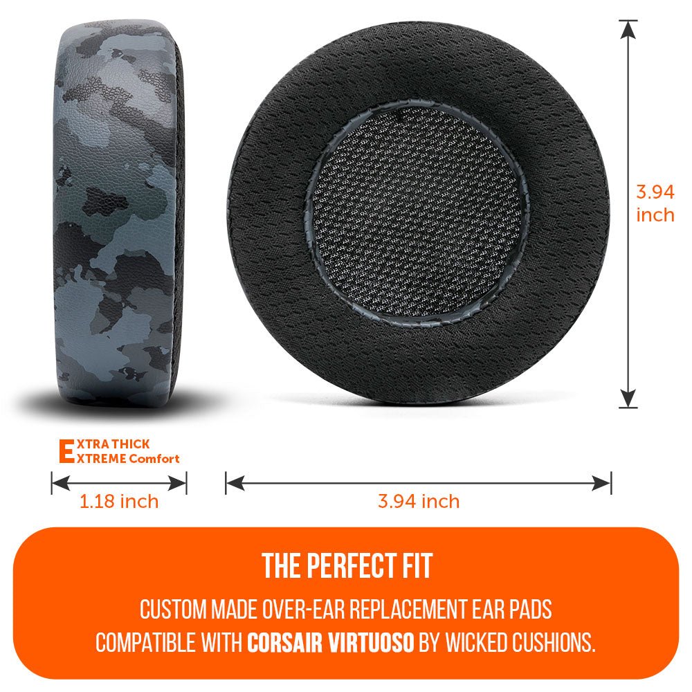 Corsair Virtuoso Earpads - WC FreeZe Cooling Gel - Agenda365.com