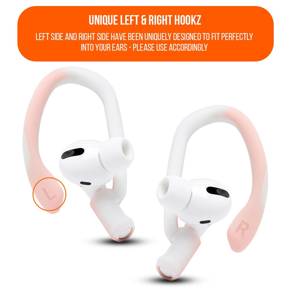 WC HookZ - Over Ear Hooks for Airpods Pro 1, 2 & Airpods 1, 2, 3 - Agenda365.com