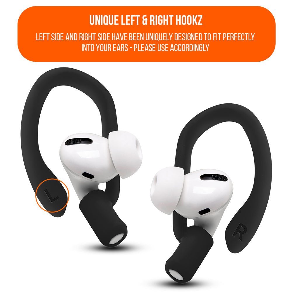WC HookZ - Over Ear Hooks for Airpods Pro 1, 2 & Airpods 1, 2, 3 - Agenda365.com