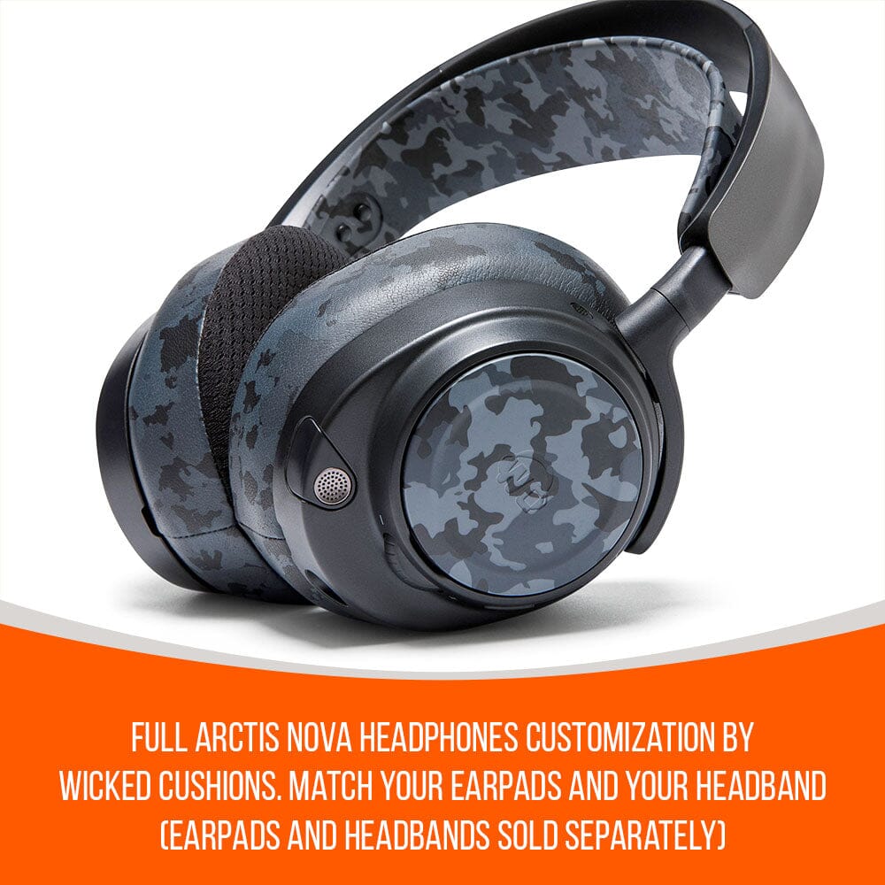 WC Side Speaker Plates for Arctis Nova Headsets - Arctis Nova Booster Pack by Wicked Cushions - Agenda365.com