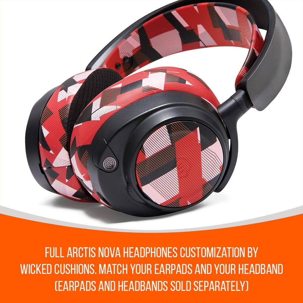 WC Side Speaker Plates for Arctis Nova Headsets - Arctis Nova Booster Pack by Wicked Cushions - Agenda365.com