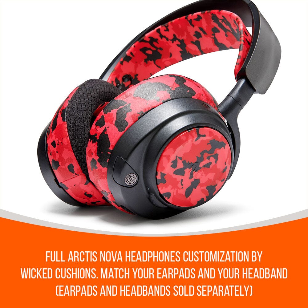 WC Side Speaker Plates for Arctis Nova Headsets - Arctis Nova Booster Pack by Wicked Cushions - Agenda365.com