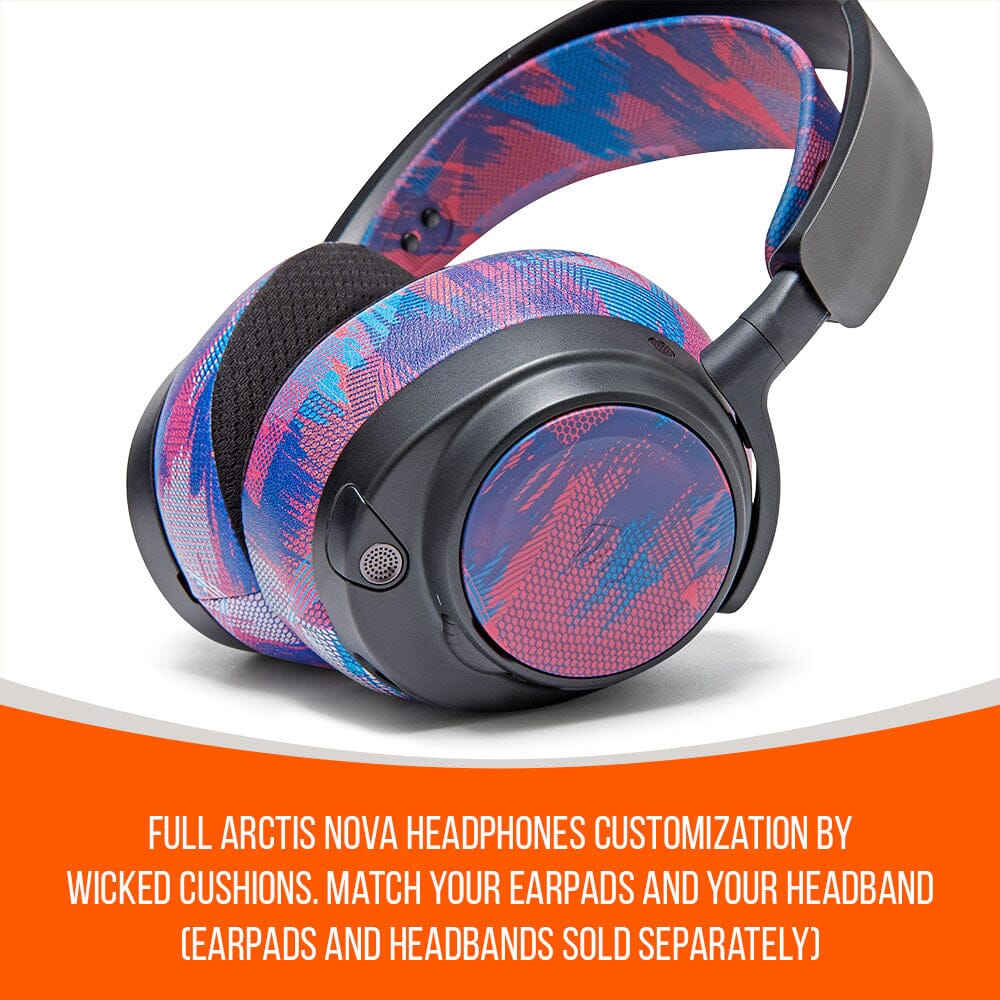 WC Side Speaker Plates for Arctis Nova Headsets - Arctis Nova Booster Pack by Wicked Cushions - Agenda365.com