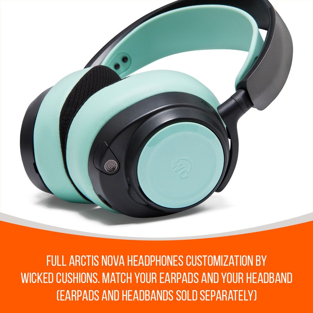 WC Side Speaker Plates for Arctis Nova Headsets - Arctis Nova Booster Pack by Wicked Cushions - Agenda365.com