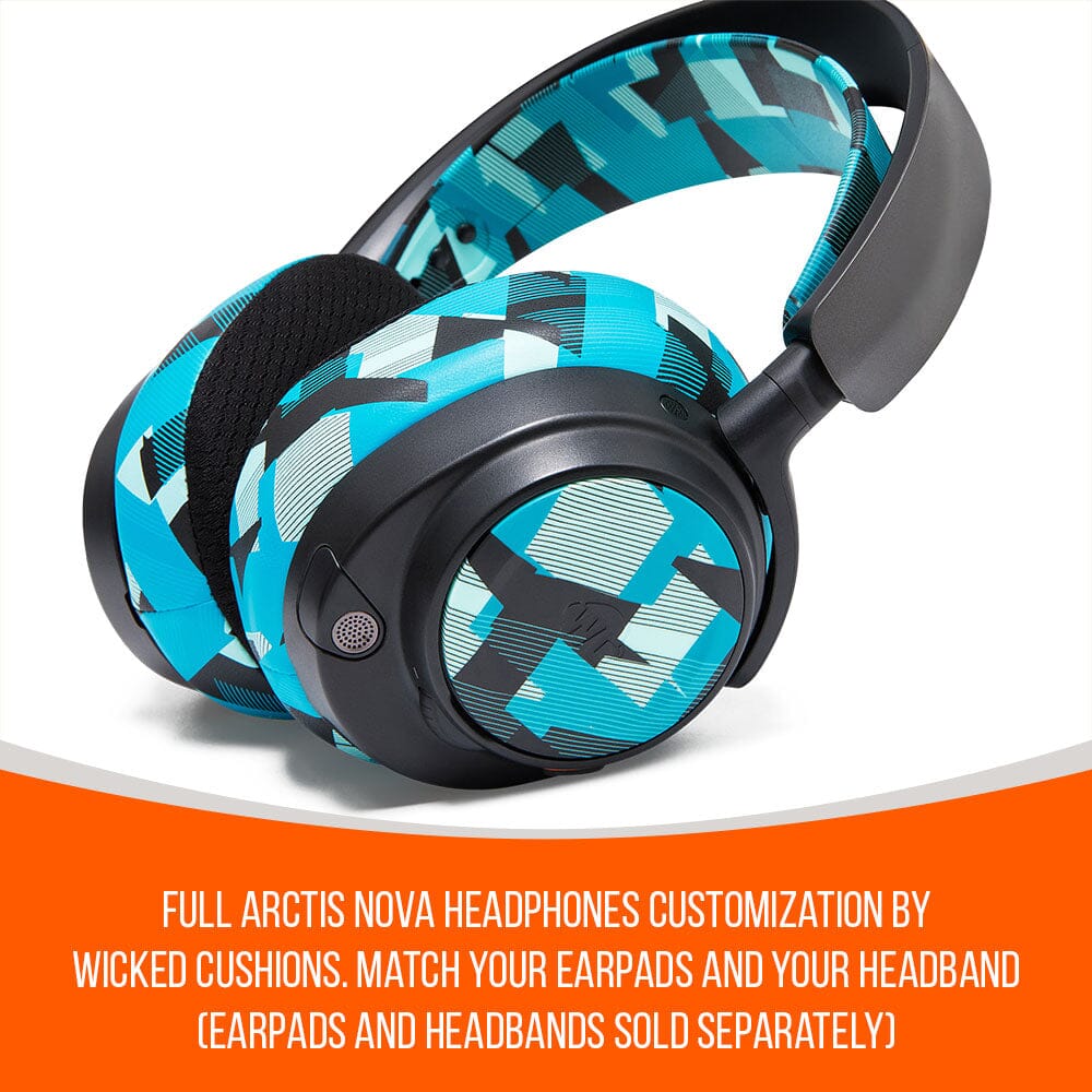 WC Side Speaker Plates for Arctis Nova Headsets - Arctis Nova Booster Pack by Wicked Cushions - Agenda365.com