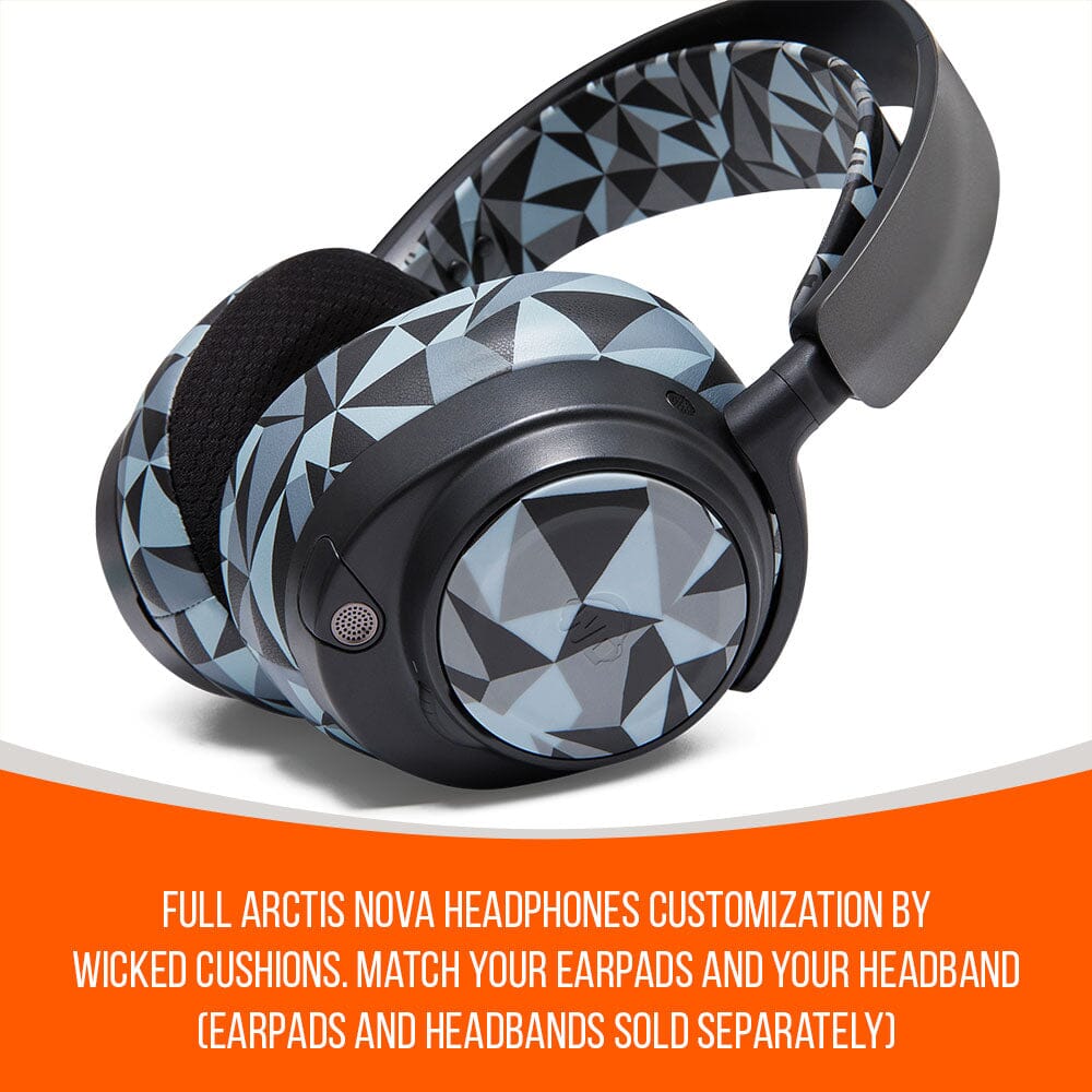 WC Side Speaker Plates for Arctis Nova Headsets - Arctis Nova Booster Pack by Wicked Cushions - Agenda365.com