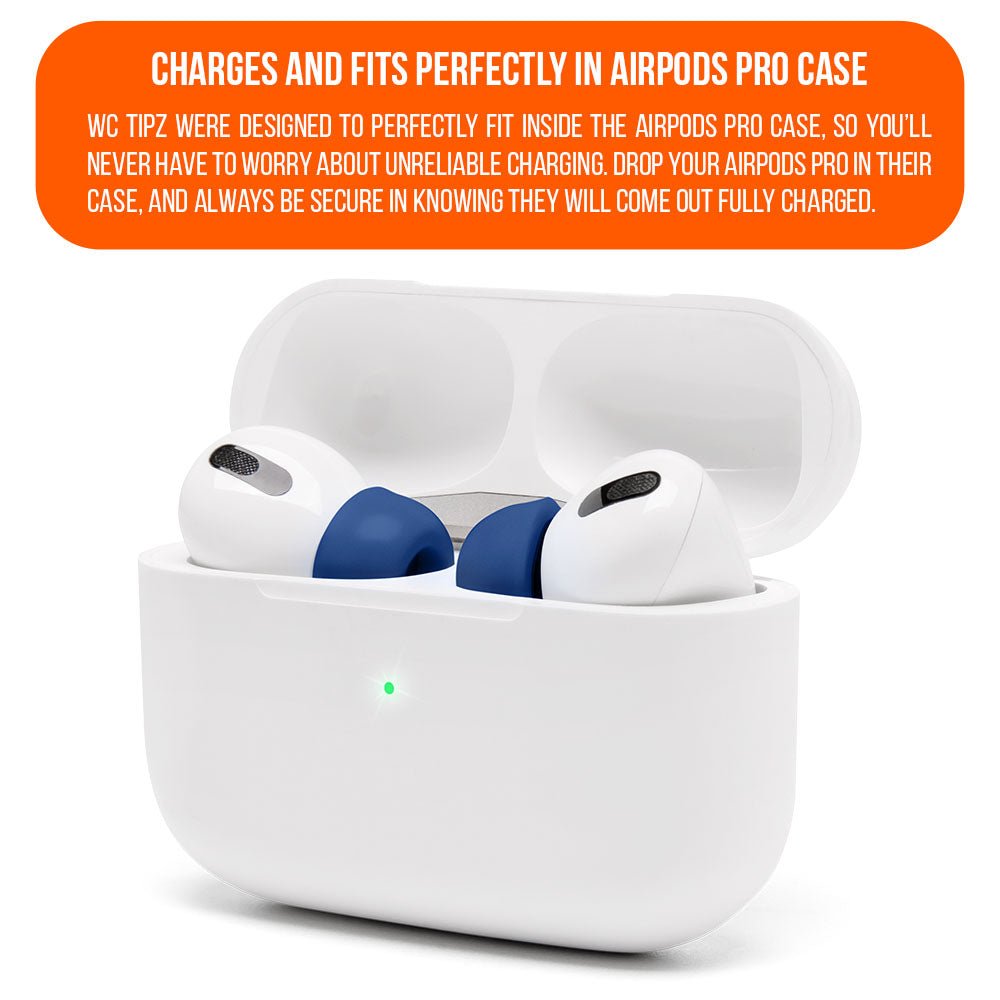 WC TipZ - Memory Foam Ear Tips for Airpods Pro & Airpods Pro 2 - Agenda365.com
