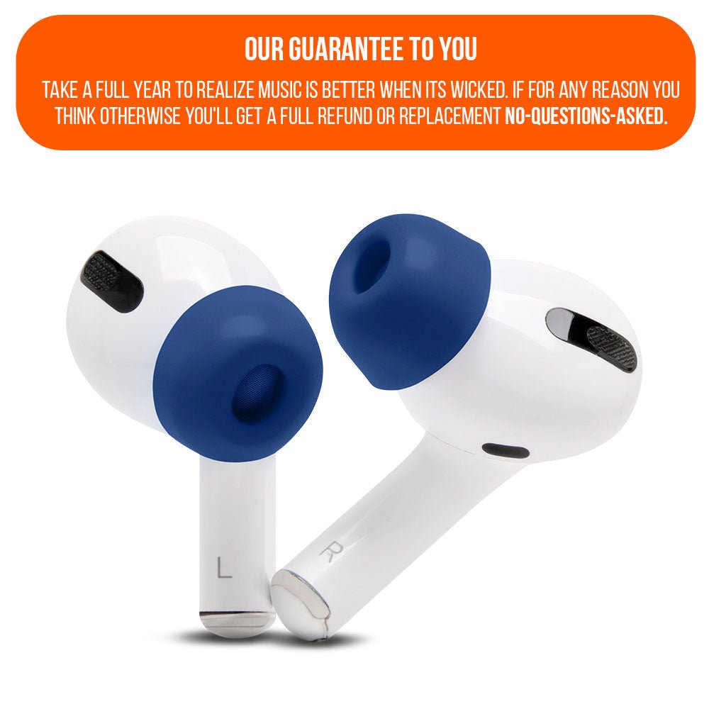 WC TipZ - Memory Foam Ear Tips for Airpods Pro & Airpods Pro 2 - Agenda365.com