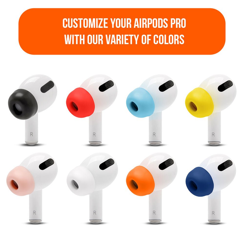 WC TipZ - Memory Foam Ear Tips for Airpods Pro & Airpods Pro 2 - Agenda365.com