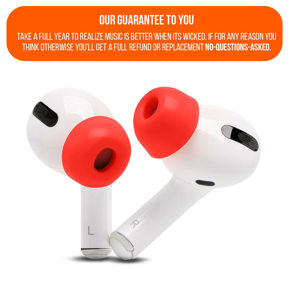 WC TipZ - Memory Foam Ear Tips for Airpods Pro & Airpods Pro 2 - Agenda365.com