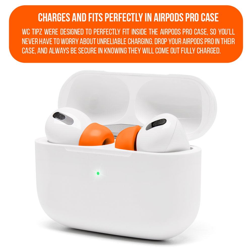 WC TipZ - Memory Foam Ear Tips for Airpods Pro & Airpods Pro 2 - Agenda365.com