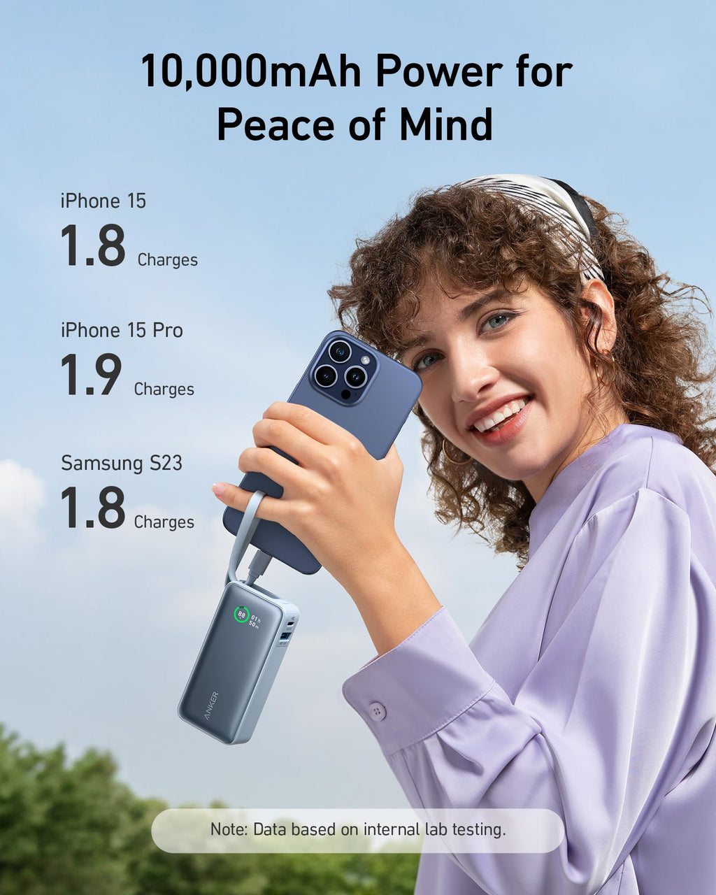 Anker Nano Power Bank (30W, Built-In USB-C Cable) - Agenda365.com